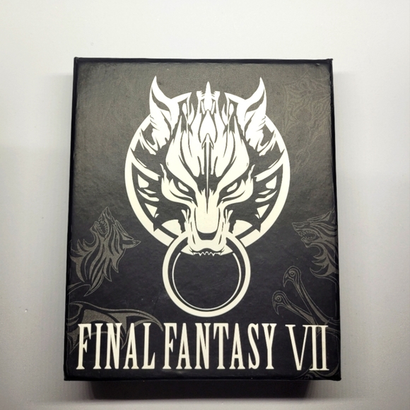 Video Game Square Enix Final Fantasy VII Leather Purse Black One Size Wallet - Picture 3 of 4